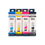 TINTA QUALITAT PARA EPSON T504~PACK 4 COLORES~70ML